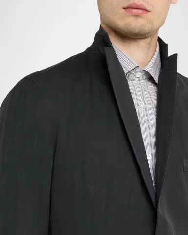 Boglioli Men's Herringbone Two-Button Wool Jacket | Thumbnail 7