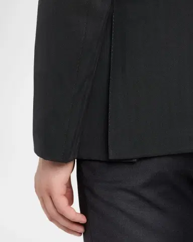 Boglioli Men's Herringbone Two-Button Wool Jacket | Thumbnail 8