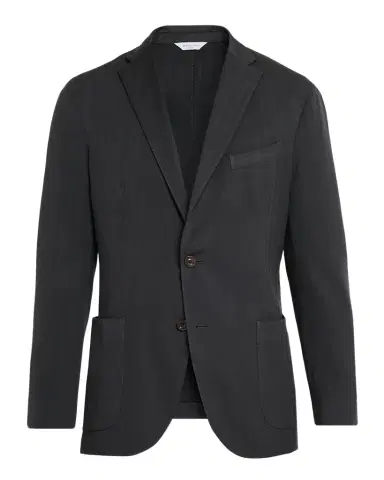 Boglioli Men's Herringbone Two-Button Wool Jacket | Thumbnail 1