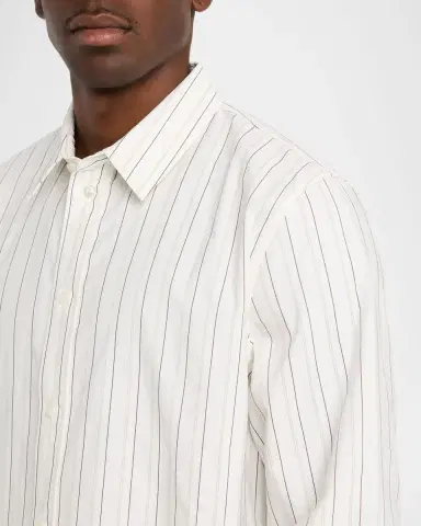 Saint Laurent Men's Striped Sport Shirt | Thumbnail 5