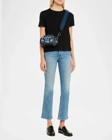 Marc Jacobs The Snapshot Embellished Denim Crossbody Bag | Thumbnail 5 Marc Jacobs The Snapshot Embellished Denim Crossbody Bag | Thumbnail 5