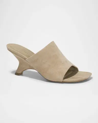 SIMKHAI Shadow Suede Mule Sandals | Thumbnail 2