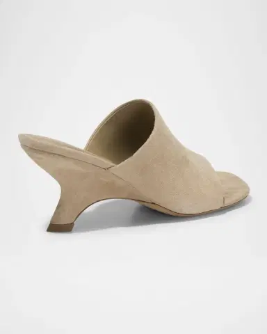 SIMKHAI Shadow Suede Mule Sandals | Thumbnail 4