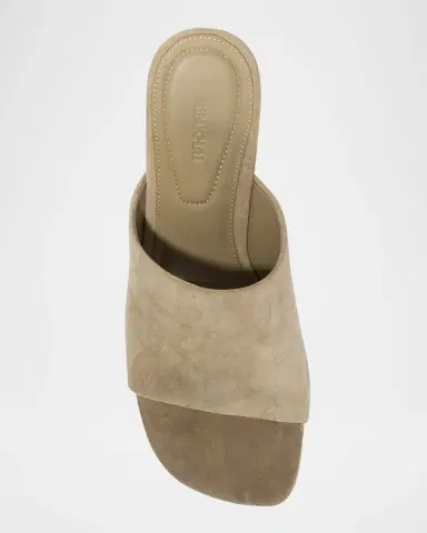 SIMKHAI Shadow Suede Mule Sandals | Thumbnail 5