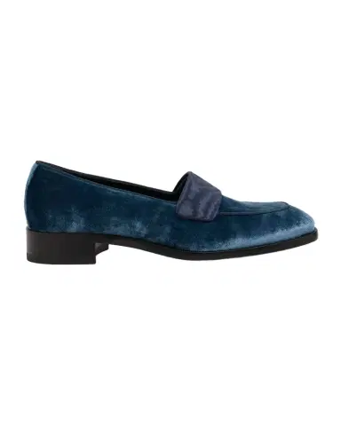 Christian Louboutin Men's O Louvre Velvet Loafers | Thumbnail 1 Christian Louboutin Men's O Louvre Velvet Loafers | Thumbnail 1