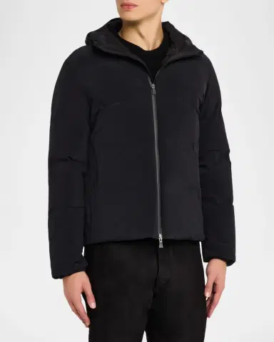 HERNO Men's Down Jacket in Impact Nylon | Thumbnail 4 HERNO Men's Down Jacket in Impact Nylon | Thumbnail 4
