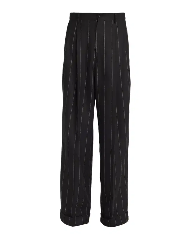 Men's Pleated Pinstripe Pants Men's Pleated Pinstripe Pants