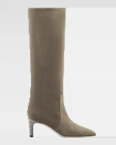 Paris Texas Suede Stiletto Knee-High Boots | Thumbnail 2