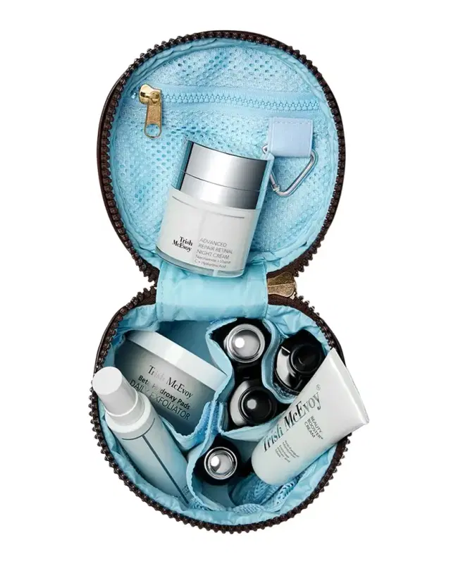 The Power of Skincare️ Protect & Repair Collection in Cocoa Croc Pouch