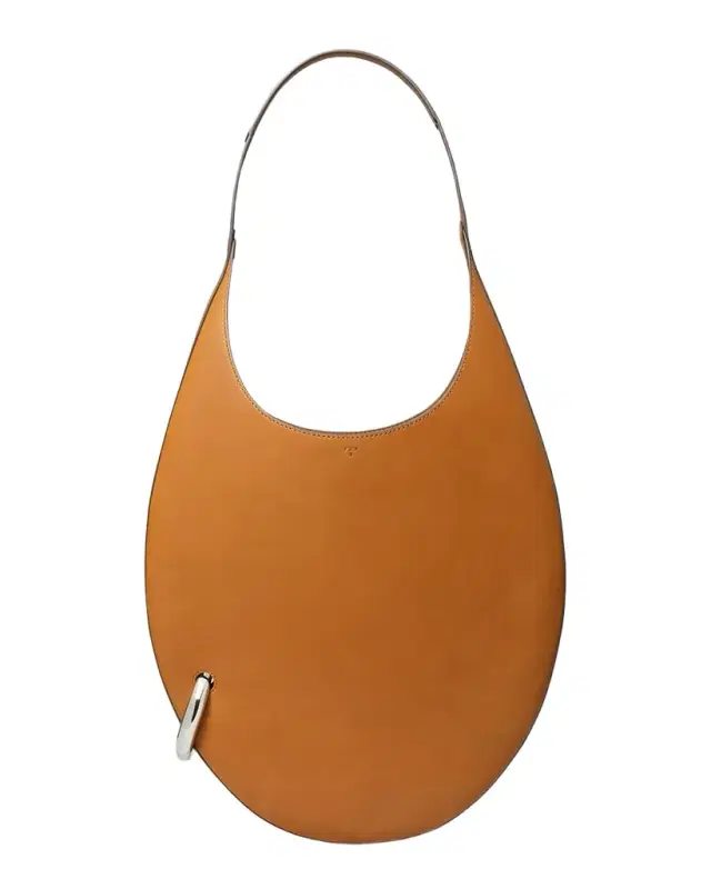 Tory Burch Pierced Smooth Leather Shoulder Bag