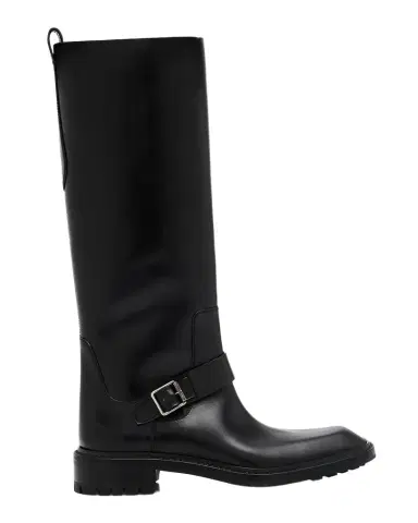 Saint Laurent Men's Vadim Smooth Calfskin Rubber-Sole High Boots | Thumbnail 1 Saint Laurent Men's Vadim Smooth Calfskin Rubber-Sole High Boots | Thumbnail 1