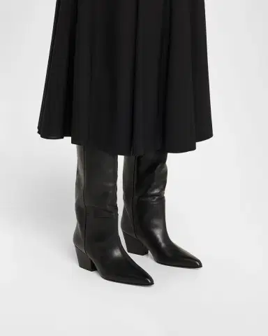 Paris Texas Jane Leather Knee Boots | Thumbnail 2 Paris Texas Jane Leather Knee Boots | Thumbnail 2