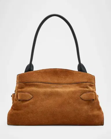 Marc Jacobs The Satchel Suede Shoulder Bag | Thumbnail 2