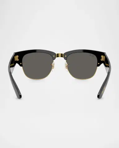 Ray-Ban Men's RB0316S Mega Clubmaster A$AP ROCKY Blacked Out Collection Square Sunglasses | Thumbnail 4