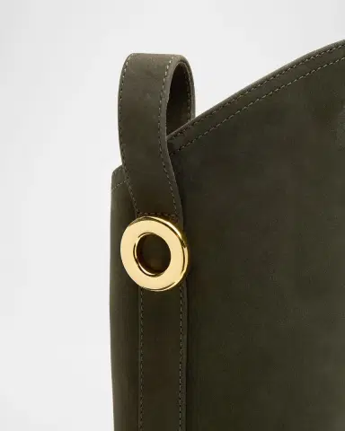 Loro Piana Kilda Suede Knee-High Riding Boots | Thumbnail 5