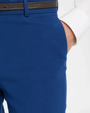 Joseph Coleman Cropped Bi-Stretch Toile Pants | Thumbnail 5 Joseph Coleman Cropped Bi-Stretch Toile Pants | Thumbnail 5