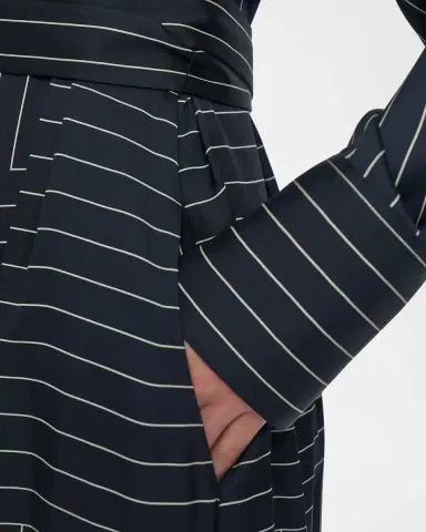 Joseph Orlana Striped Tie-Waist Midi Shirtdress | Thumbnail 4 Joseph Orlana Striped Tie-Waist Midi Shirtdress | Thumbnail 4