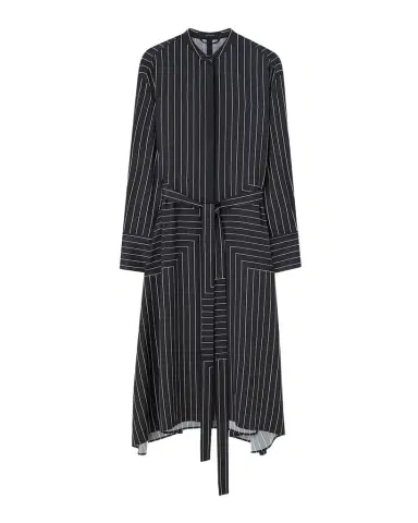 Joseph Orlana Striped Tie-Waist Midi Shirtdress | Thumbnail 1 Joseph Orlana Striped Tie-Waist Midi Shirtdress | Thumbnail 1