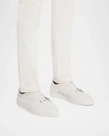 Christian Louboutin Men's Chambelisneak Leather Low-Top Sneakers | Thumbnail 2 Christian Louboutin Men's Chambelisneak Leather Low-Top Sneakers | Thumbnail 2