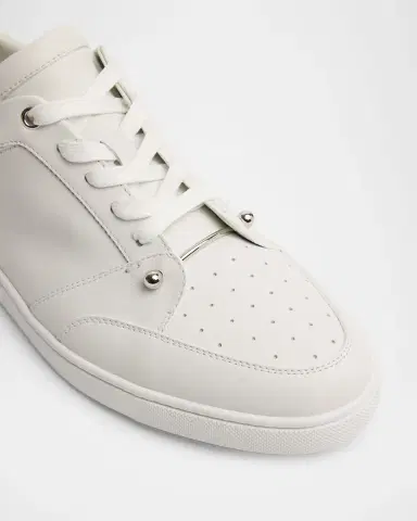 Christian Louboutin Men's Chambelisneak Leather Low-Top Sneakers | Thumbnail 5 Christian Louboutin Men's Chambelisneak Leather Low-Top Sneakers | Thumbnail 5