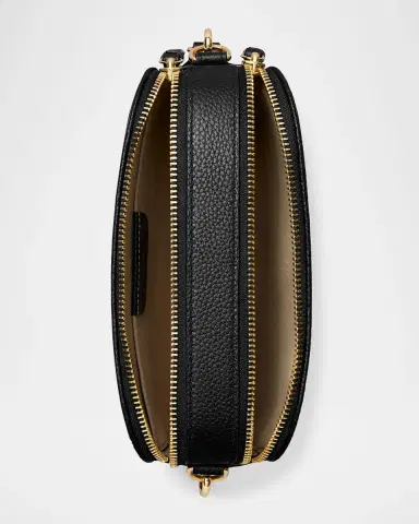 Tory Burch Miller Mini Zip Leather Crossbody Bag | Thumbnail 4