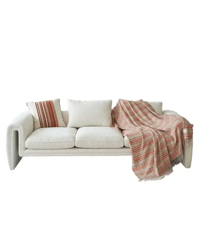 Sand River Tibetan Cashmere Tasseled Throw