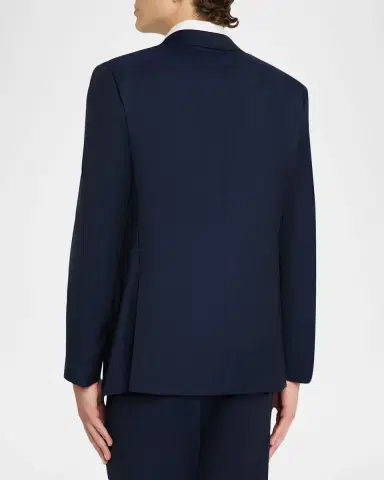 Giorgio Armani Men's Wool and Viscose Textured Two-Piece Suit | Thumbnail 5