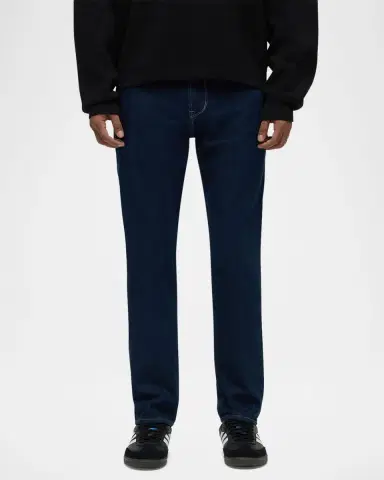 Hudson Men's Blake Slim Fit Dark Wash Denim Jeans | Thumbnail 4