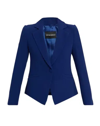 Emporio Armani Single-Button Cutaway Blazer | Thumbnail 1 Emporio Armani Single-Button Cutaway Blazer | Thumbnail 1
