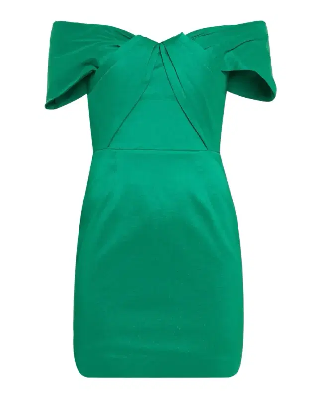 REBECCA VALLANCE Bailey Off-Shoulder Bodycon Mini Dress