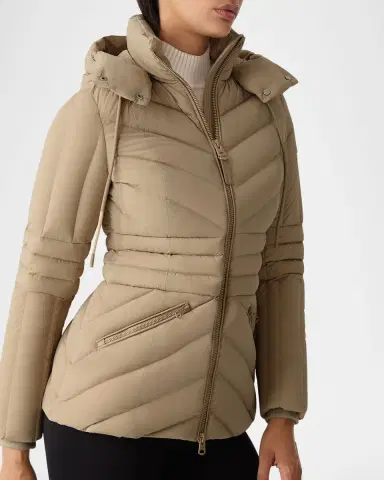 Mackage Nadia-SH Quilted Down Jacket with Detachable Hood | Thumbnail 5 Mackage Nadia-SH Quilted Down Jacket with Detachable Hood | Thumbnail 5