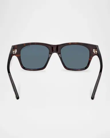 Tom Ford Men's Caine-02 Acetate Square Sunglasses | Thumbnail 5