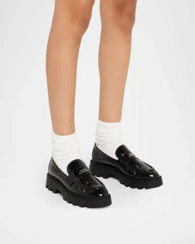 Marc Jacobs The Frankie Spazzalato Leather Loafers | Thumbnail 2 Marc Jacobs The Frankie Spazzalato Leather Loafers | Thumbnail 2