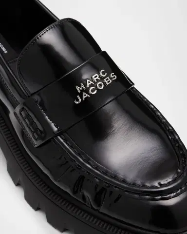 Marc Jacobs The Frankie Spazzalato Leather Loafers | Thumbnail 5 Marc Jacobs The Frankie Spazzalato Leather Loafers | Thumbnail 5