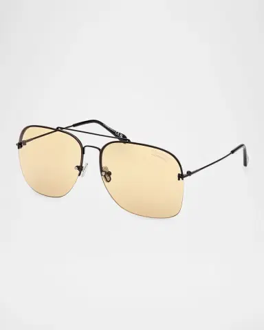 Tom Ford Men's Mackenzie-02 Metal Photochromic Aviator Sunglasses | Thumbnail 3 Tom Ford Men's Mackenzie-02 Metal Photochromic Aviator Sunglasses | Thumbnail 3