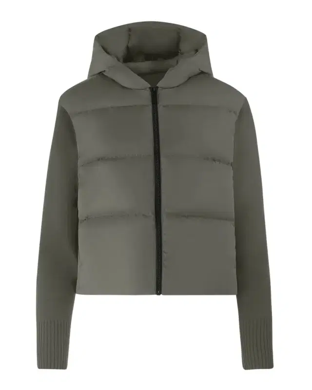 Canada Goose HyBridge Wide Quilt Knit Hoodie