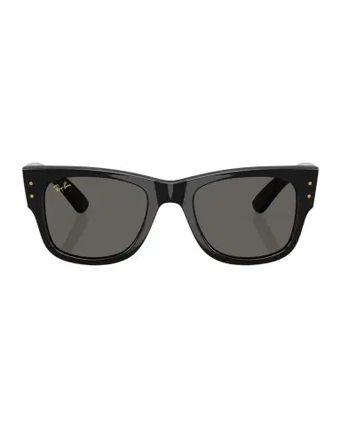 Ray-Ban Men's RB0840S Mega Wayfarer A$AP ROCKY Blacked Out Collection Square Sunglasses | Thumbnail 1