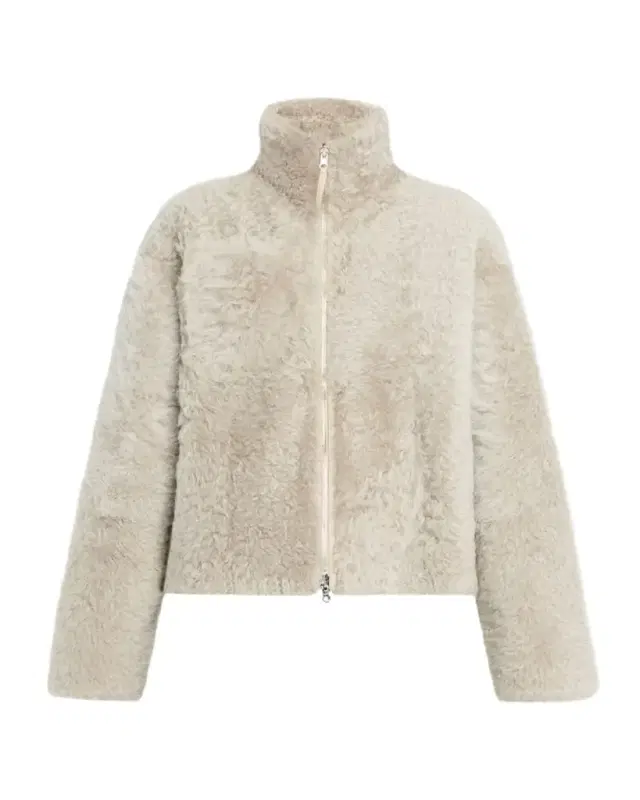 Jeena Reversible Shearling Jacket