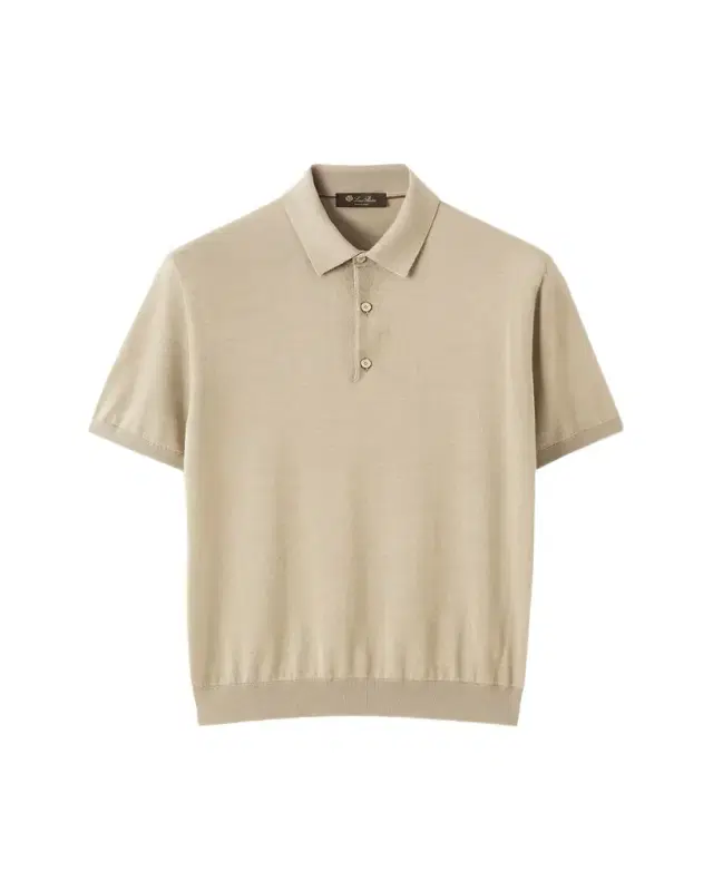 Men's Sottile Short-Sleeve Polo Sweater Men's Sottile Short-Sleeve Polo Sweater