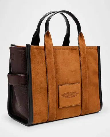 Marc Jacobs The Medium Suede & Leather Tote Bag | Thumbnail 2