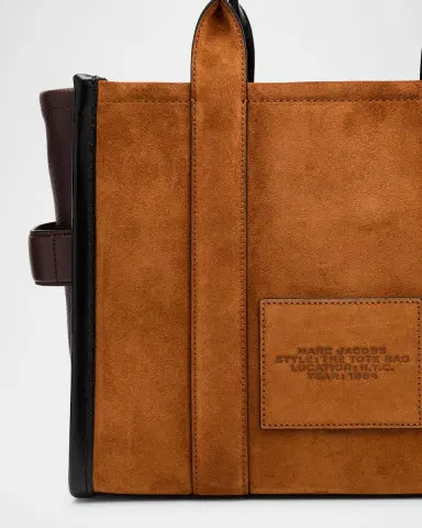 Marc Jacobs The Medium Suede & Leather Tote Bag | Thumbnail 5