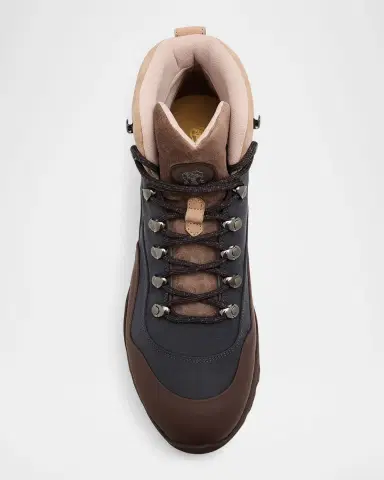 Brunello Cucinelli Men 's Polyester & Leather Outdoor Ankle Boots | Thumbnail 4