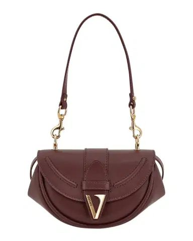 Versace Virtus Small Leather Shoulder Bag | Thumbnail 1