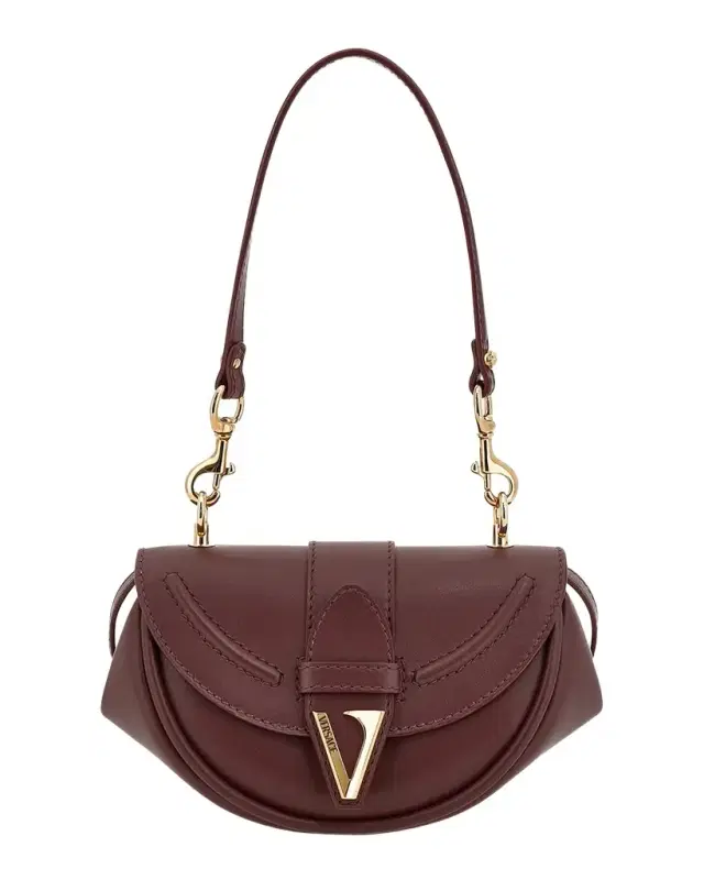 Virtus Small Leather Shoulder Bag