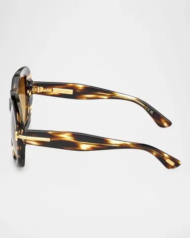 Tom Ford Icon Acetate Geometric Sunglasses | Thumbnail 3 Tom Ford Icon Acetate Geometric Sunglasses | Thumbnail 3