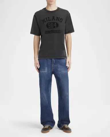 Dolce & Gabbana Men's Milano Logo Graphic T-Shirt | Thumbnail 2