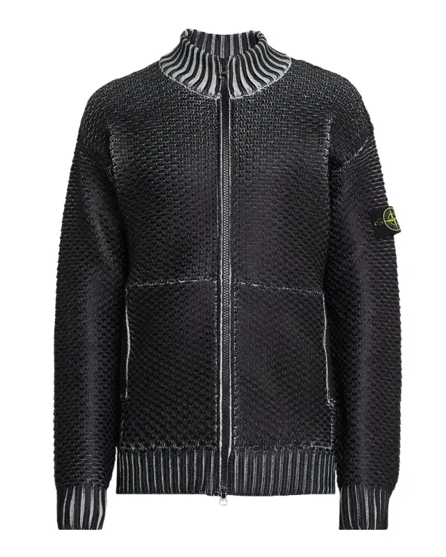 Men 's Zipper Cardigan Sweater with Pockets