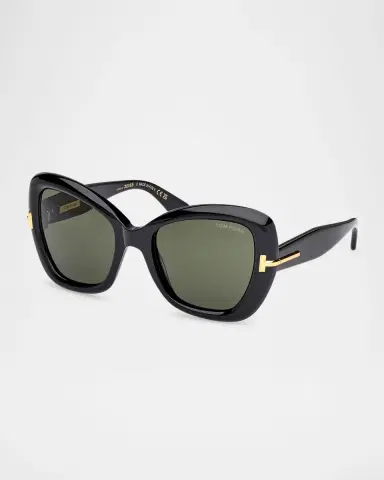 Tom Ford Icon Acetate Butterfly Sunglasses | Thumbnail 2