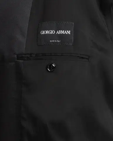 Giorgio Armani Men's Oversized Double-Breasted Wool Tuxedo Set | Thumbnail 7 Giorgio Armani Men's Oversized Double-Breasted Wool Tuxedo Set | Thumbnail 7