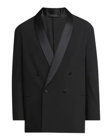Giorgio Armani Men's Oversized Double-Breasted Wool Tuxedo Set | Thumbnail 1 Giorgio Armani Men's Oversized Double-Breasted Wool Tuxedo Set | Thumbnail 1